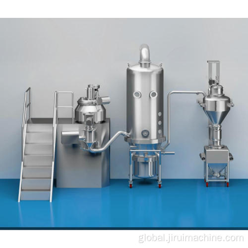 Closed Glatt Granulation Line Closed Granulator Dyer Line Supplier